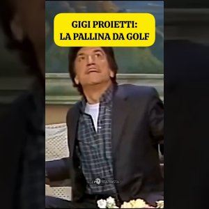 Gigi Proietti e la barzelletta sulla pallina da golf. #gigiproietti #barzellette #attore #comico
